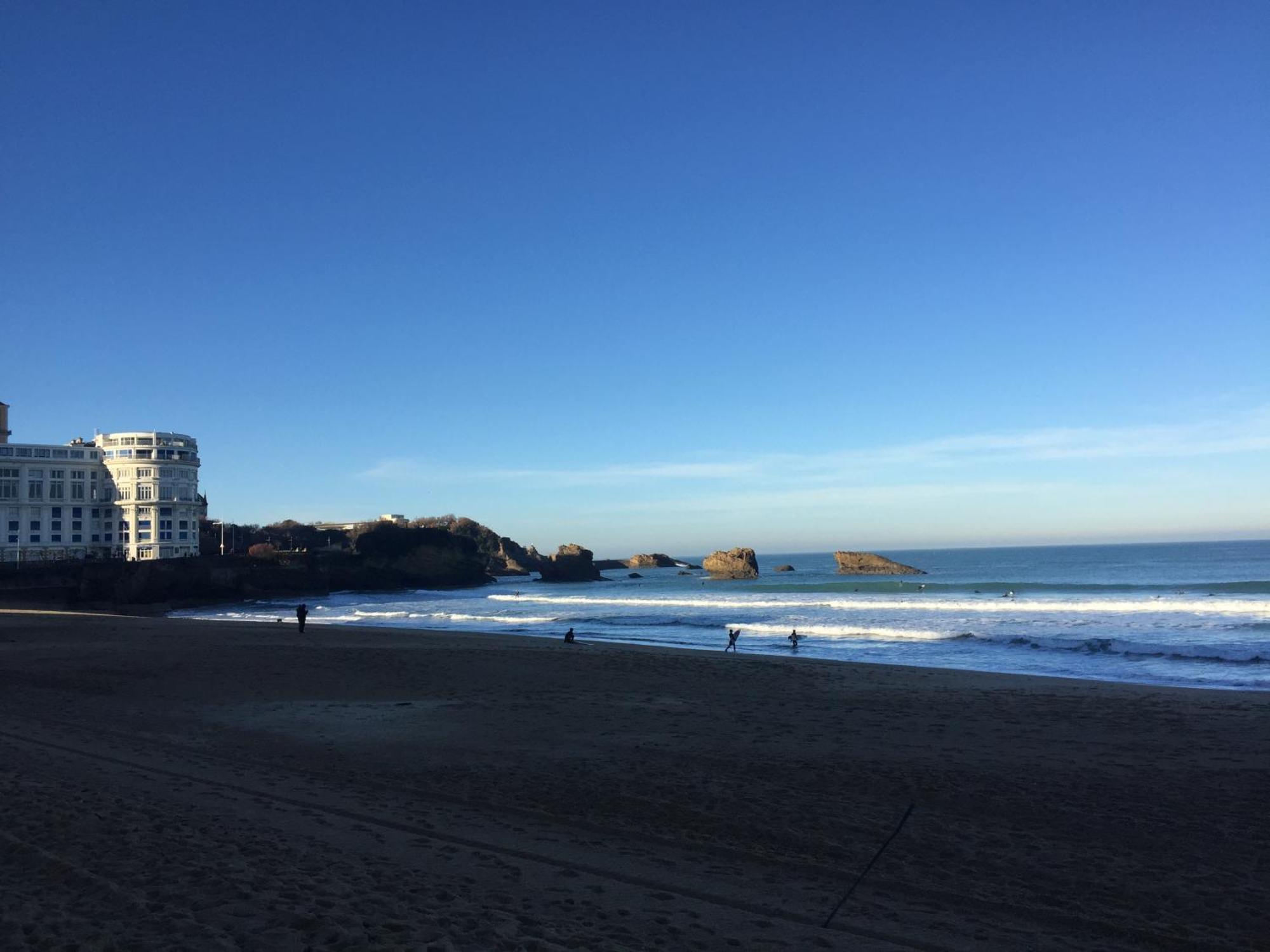 Studio Victoria Centre Grande Plage And Pool Biarritz Buitenkant foto