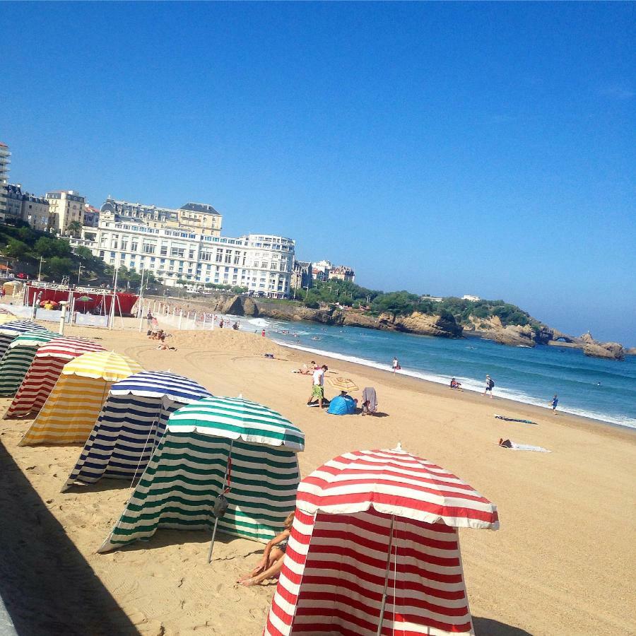 Studio Victoria Centre Grande Plage And Pool Biarritz Buitenkant foto