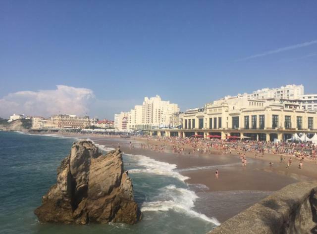 Studio Victoria Centre Grande Plage And Pool Biarritz Buitenkant foto